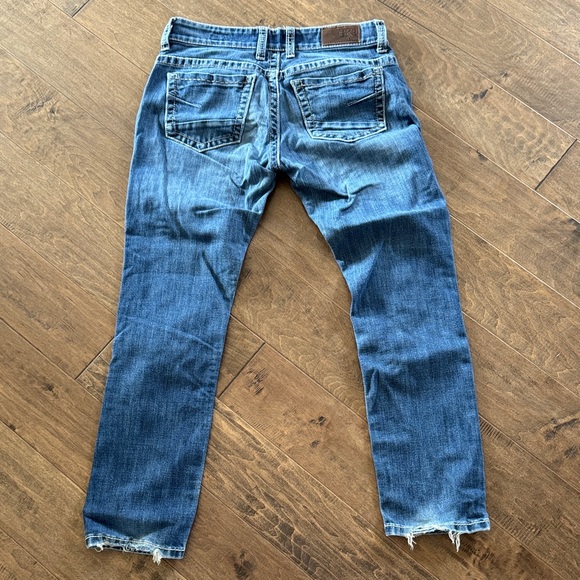 BKE Classic Straight Leg Jeans in Blue - Picture 3 of 3